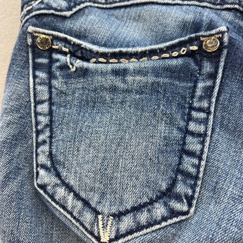 Miss Me Women's Jeans Size 26 (2) Skinny Rhinestone Minimalist Preppy Normcore - Picture 14 of 16